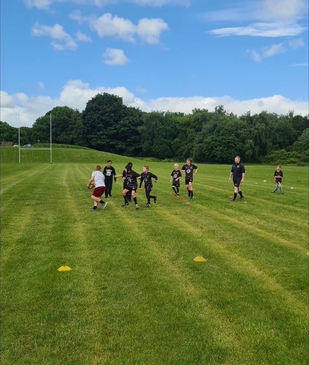 Keeping in touch day brought new players to the club. Salem Stars (3-5) right up to the older age ranges. Next keeping in touch day is Sunday 10th July 10:30-12:00. Come along for a morning of fun 🏉 Everyone welcome. <a href="/yorkshire_rfu/">YorkshireRFU</a>  <a href="/WestRugbyRFU/">England Rugby WYorks</a>  <a href="/QKidsFirst/">Kids First Rugby</a>