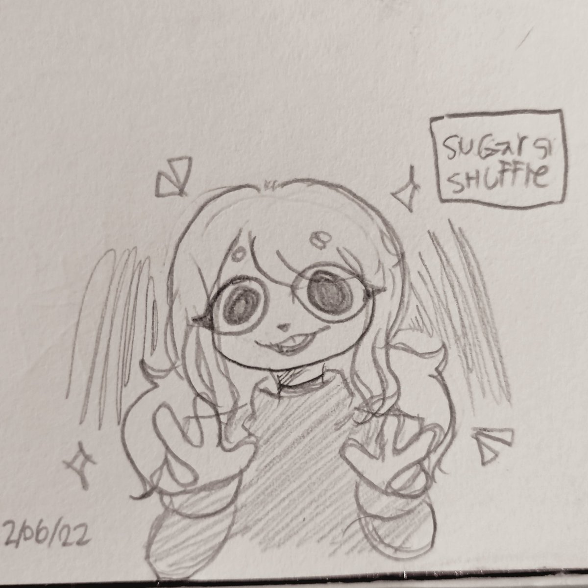 Sugar_shuffle's tweet photo. @Cyanlafurra  mini doodle de la cyan ame el nuevo video XD https://t.co/aZYXK5jdJC