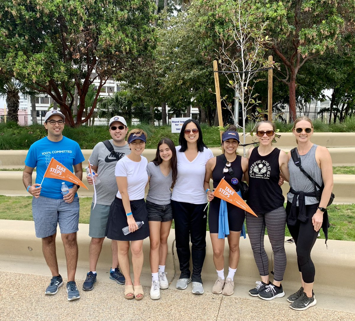 DasharathySonya's tweet photo. Had a blast with this #UCLAIBD crew at the @CrohnsColitisFn Take Steps Walk today!
Big congrats to Dr. Jenny Sauk for being honored for her contribution to the IBD community π
#WhyITakeSteps https://t.co/YhfOtk1W9J