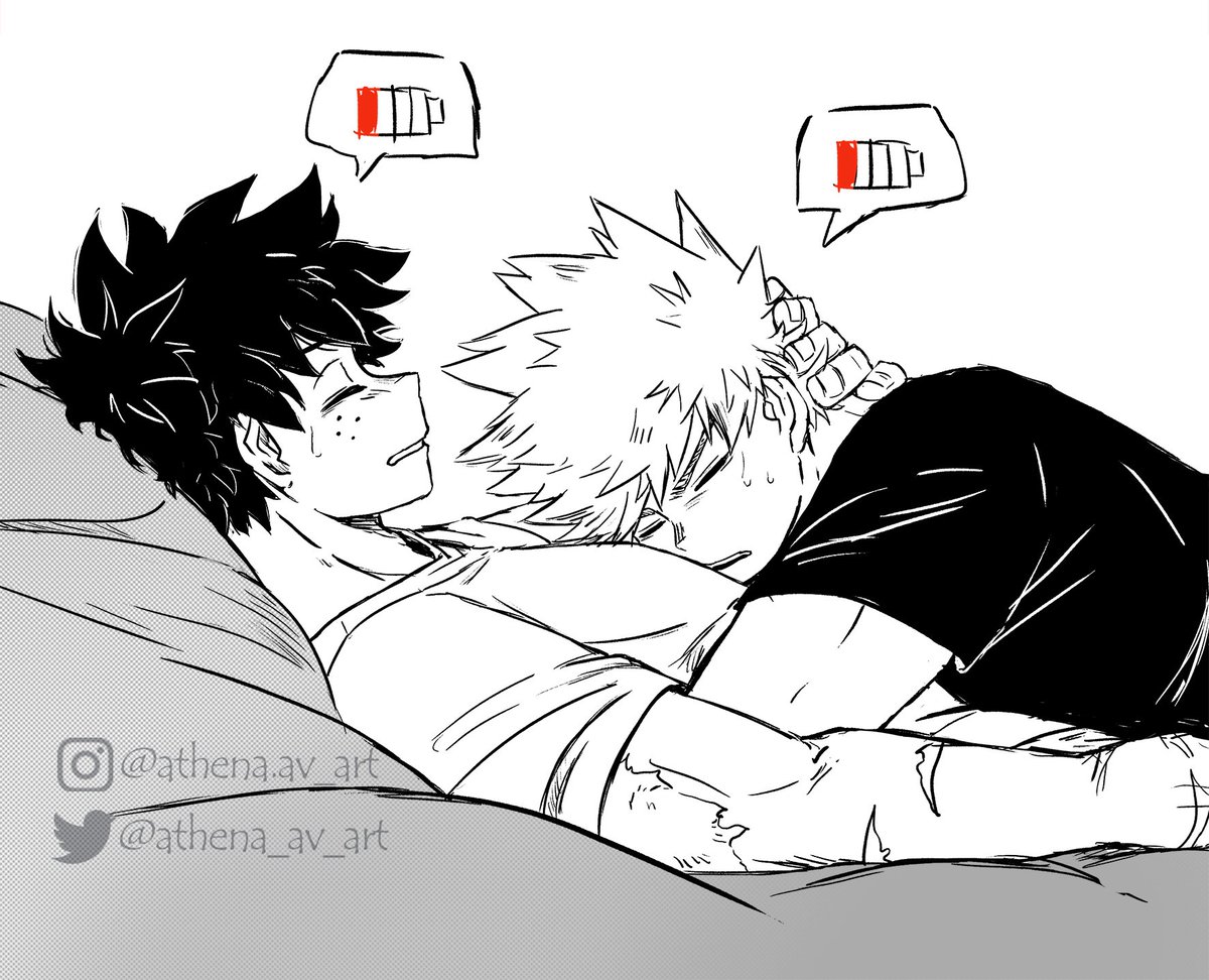 I'm exhausted...😓 but I have to keep working on zines 😤 Just a little more 💪 PLUS ULTRA! 
.
#sketch #BKDK #bakudeku #ktdk #doodle #Deku #Bakugou 