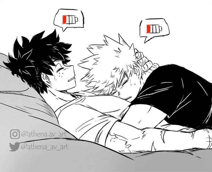 I'm exhausted...😓 but I have to keep working on zines 😤 Just a little more 💪 PLUS ULTRA! 
.
#sketch #BKDK #bakudeku #ktdk #doodle #Deku #Bakugou 