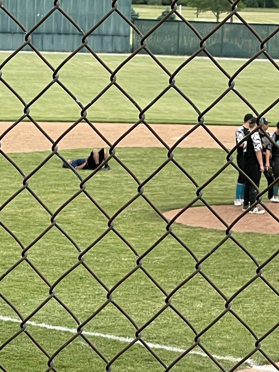CoachWoods_22's tweet photo. Another long day for the umpire. #PitchingChange https://t.co/g6A3JGEh7L