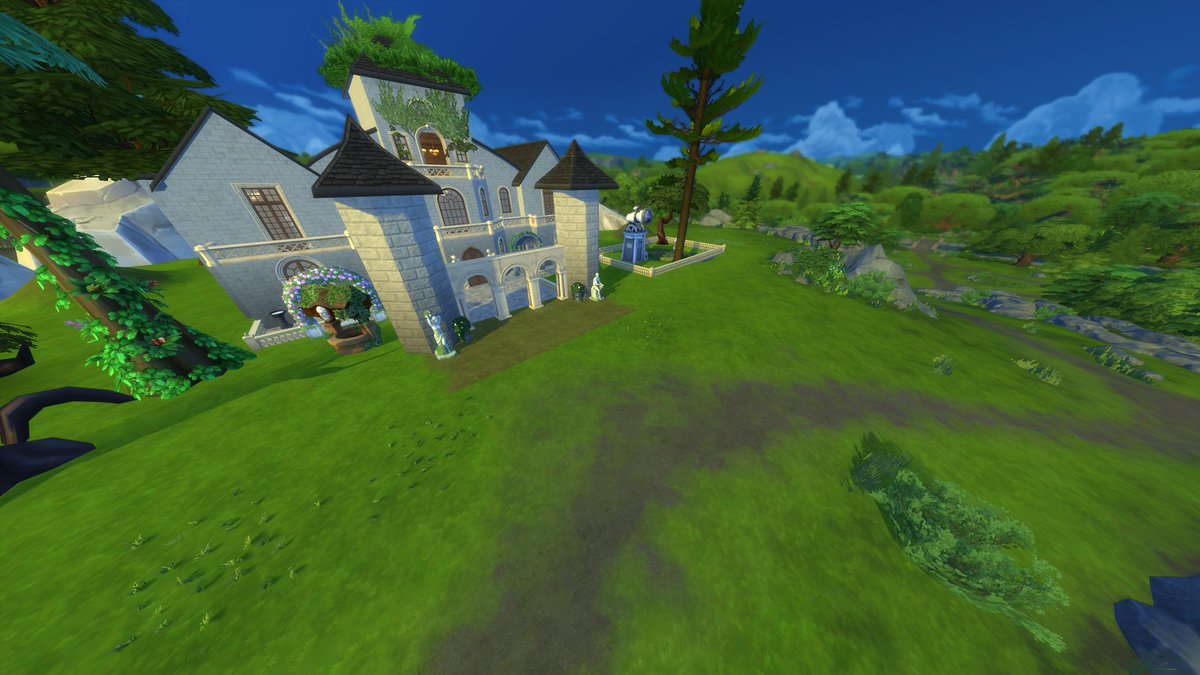 WolfDavidGames1's tweet photo. Eh terminado mi mansion inglesa!! 
#TheSims4 #ShowUsYourBuilds https://t.co/0d37HKnJqN