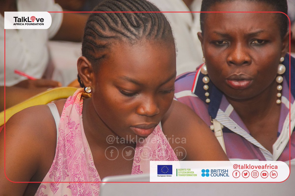 talkloveafrica's tweet photo. Aimed at closing the existing digital skills gap; #TalkloveAfricaFoundation brings you sights from #PromotingDigitalSkillsInWomenAndGirls Project in partnership with #EuropeanUnion, Agents for Citizen driven Transformation #EUACT & #BritishCouncil.
#DigitalWomen
#ACTCSOsreflect https://t.co/oTZrMxnhqi