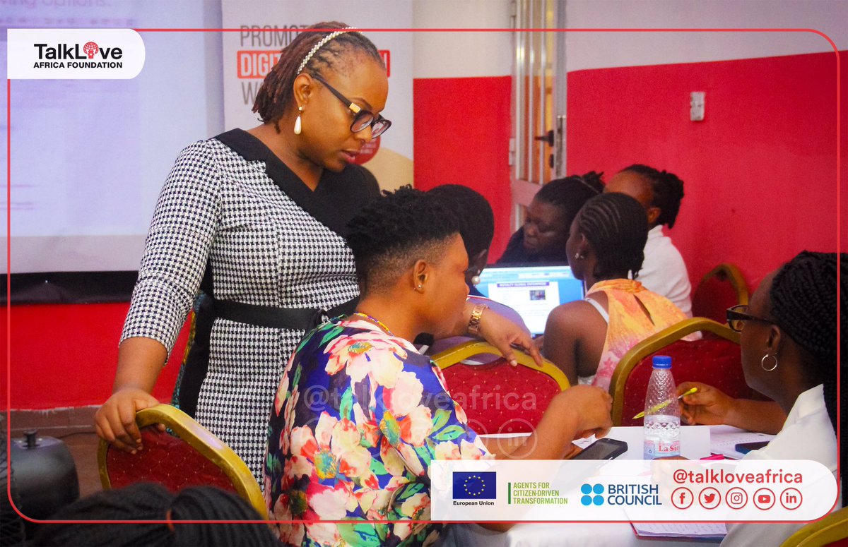 talkloveafrica's tweet photo. Aimed at closing the existing digital skills gap; #TalkloveAfricaFoundation brings you sights from #PromotingDigitalSkillsInWomenAndGirls Project in partnership with #EuropeanUnion, Agents for Citizen driven Transformation #EUACT & #BritishCouncil.
#DigitalWomen
#ACTCSOsreflect https://t.co/oTZrMxnhqi