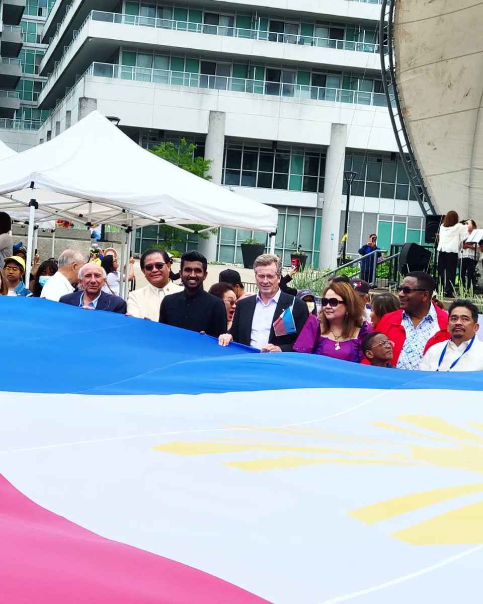 TheThanigasalam's tweet photo. Incredible to attend the Pinoy Fiesta in Scarborough with Mayor @JohnTory, @Thompson_37, @Aris_Babikian and @McKelvieWard25 as we celebrate #PhilippineIndependenceDay!

#MaligayangArawNgKalayaan https://t.co/udRM8T5F9V