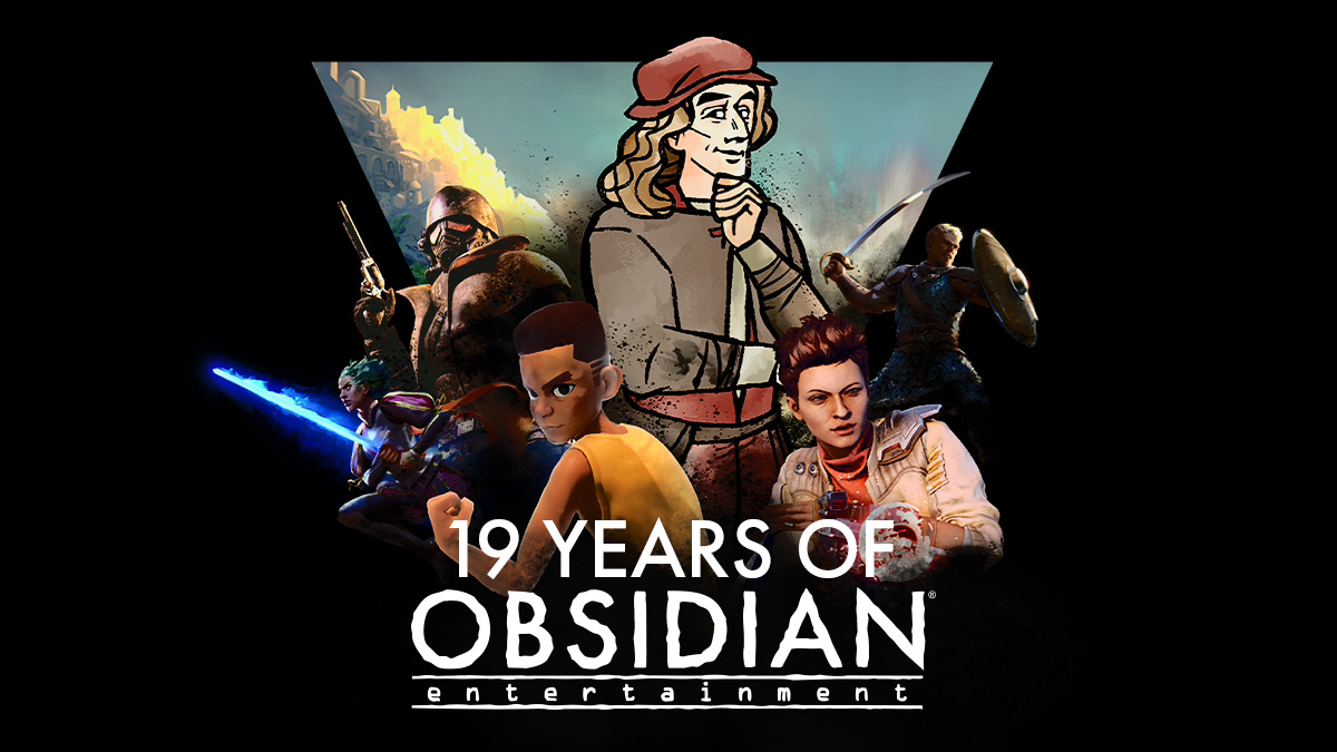 Obsidian's tweet photo. Today marks 19 years of helping you play your worlds, your way 🖤 
Thanks for being on this amazing journey with us, and here's to many more years of exciting adventures to come 🙏 https://t.co/T63zbHop9t
