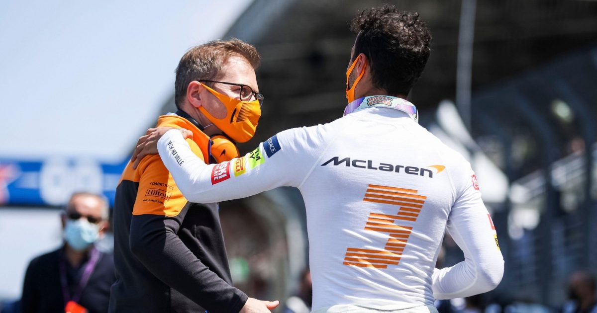 ricciardopics's tweet photo. “It is very clear that it is my job as the team boss to protect the team from the outside world but in the last 20 years i’ve been in motorsports, I have never seen a driver become faster because he was publicly criticized…” 🧡

daniel joseph ricciardo.
andreas. fucking. seidl. https://t.co/W85XrF6KqQ