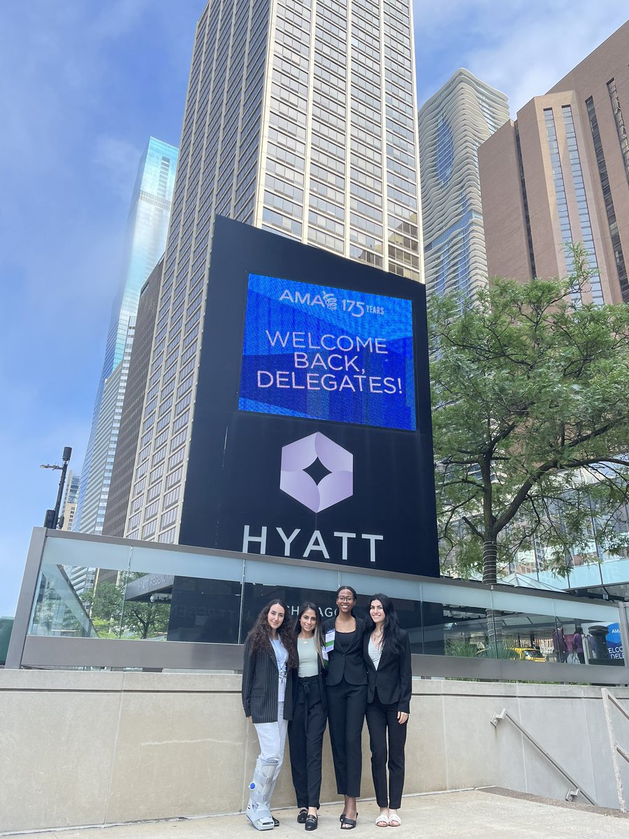 ShaniKamberi's tweet photo. Honored to be representing Maryland as an alternate delegate for @MedChiupdates at the @AmerMedicalAssn 175th annual meeting in Chicago! #ama #MedTwitter https://t.co/Y2ZPa4hsoA