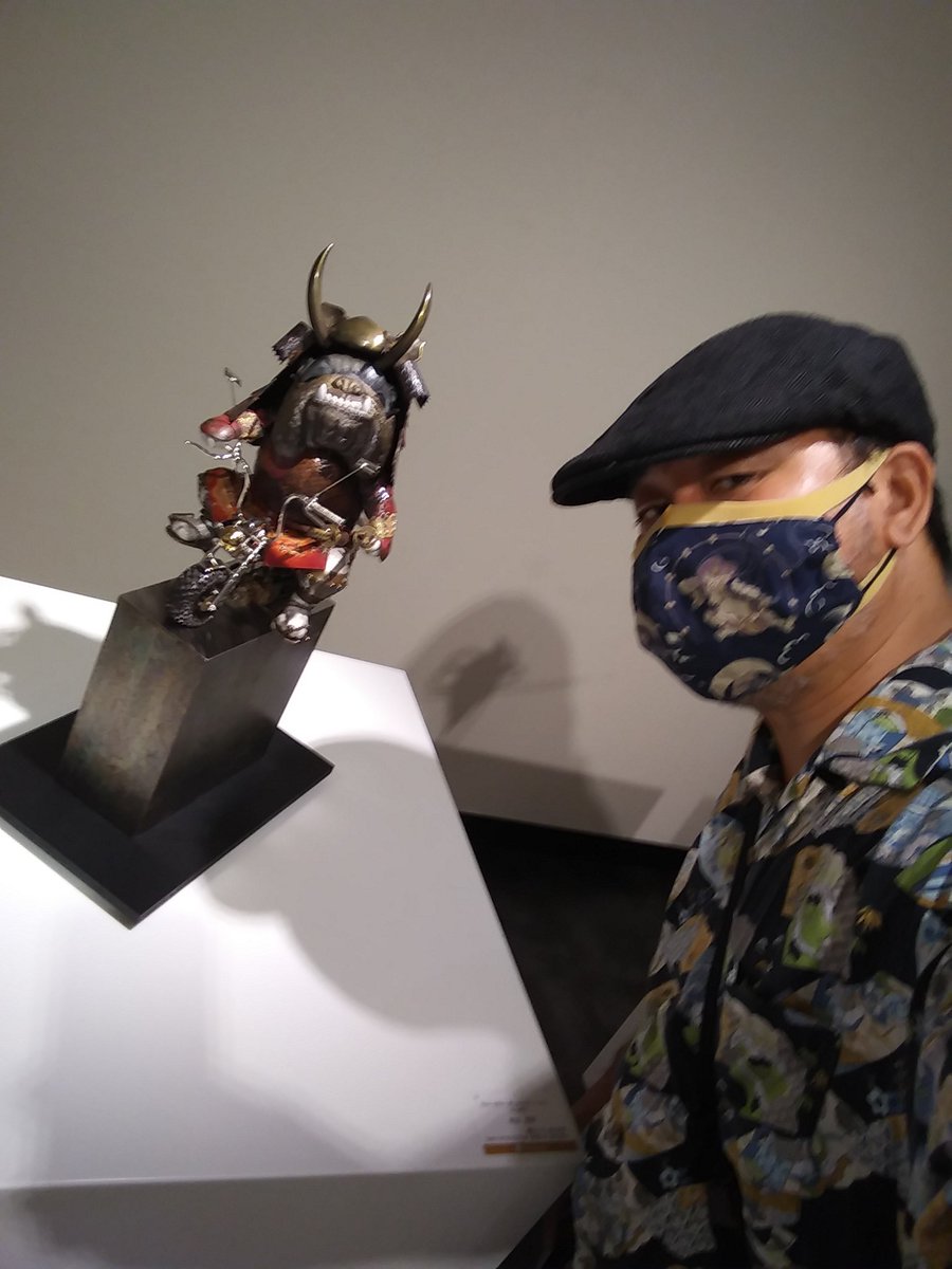 mumeinokatana's tweet photo. 6/12日曜日の午後は興味深い立体造形の展示を見に行く！

フィギュアと見るかアート作品と見るかは紙一重！

面白いと感じる心が大事！

アートは色々と刺激してくるから良いのだ！👐

#ActiveAnimals
#祝迫芳郎展
#アート好きな人と繋がりたい 
#休日
#休日の過ごし方 
#休日はフォロワーが増える https://t.co/wpNDnvfXN4