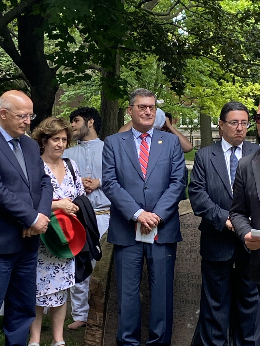 JohnBrassardCPC's tweet photo. Honoured to represent and bring greetings on behalf of our @CPC_HQ Leader @CandiceBergenMP and caucus team at the #Portugal Day Parade in #Toronto. The crowd was huge and so were the smiles. Great to see everyone and be part of this terrific event. #Barrie #Innisfil #cdnpoli https://t.co/RZ6icAHVcB