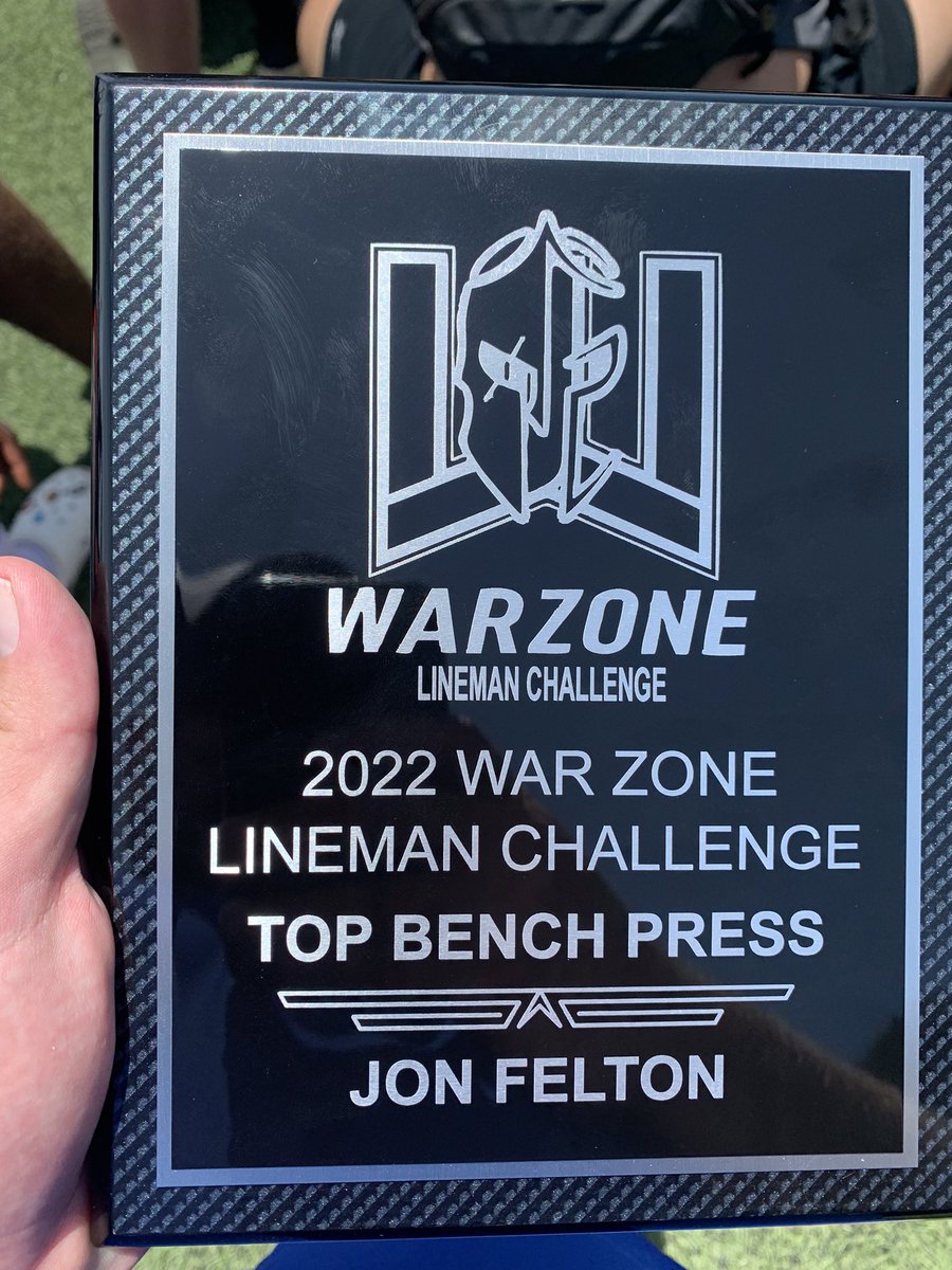 Had a great time at the War Zone lineman challenge, took home some hardware too! Proud of these guys!!