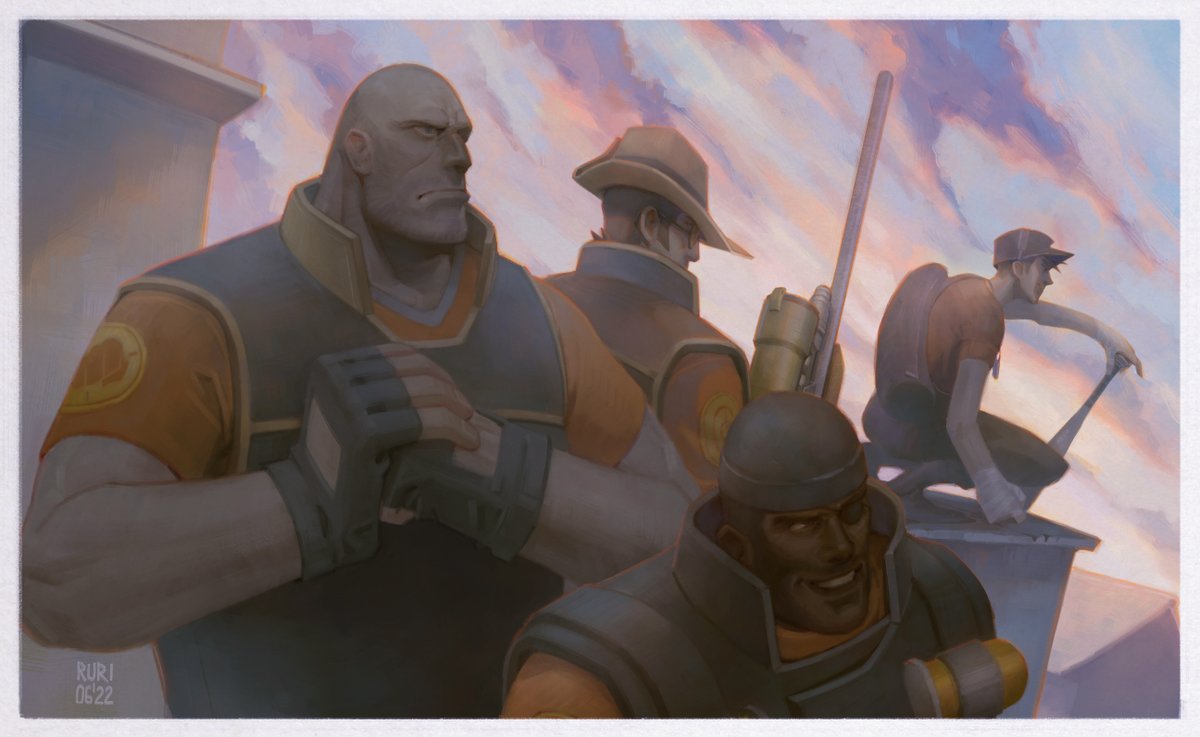 ruri444's tweet photo. late #saveTF2 art ❤️ #TF2 https://t.co/s6SpYgOXaI