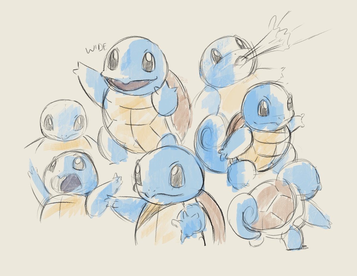 sketchyfrogg's tweet photo. Sketchy Squirtles https://t.co/2tK3ARXcYd