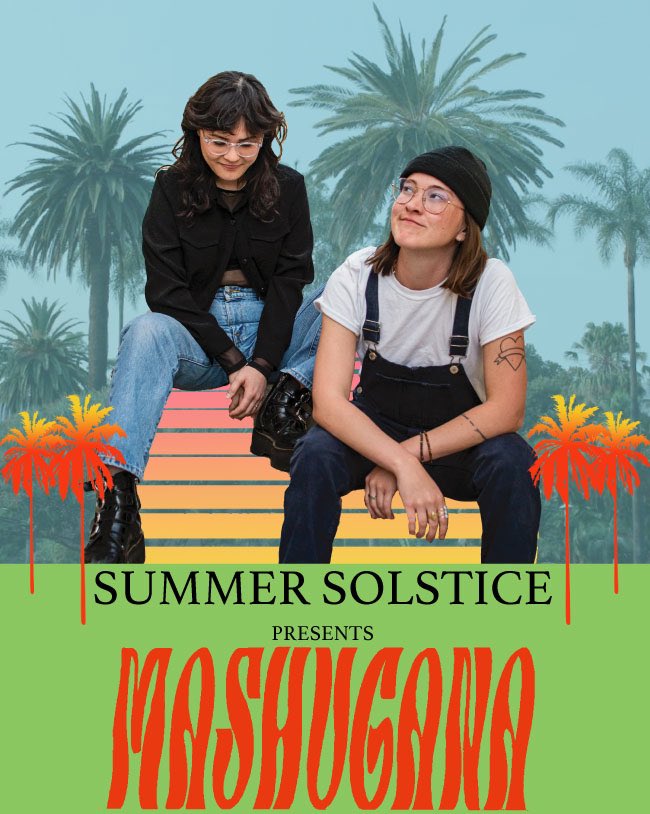 SBSolstice's tweet photo. Opening Night at the Solstice Festival, Friday, 6/24 enjoy - Mashugana, an indie soul band with a fun and unique style. Smooth, soothing singing that draws you in paired with jazz-influenced rock-style guitar that keeps you moving.
Festival line up at: https://t.co/qxhKhSjWge https://t.co/OhaSVidXKw