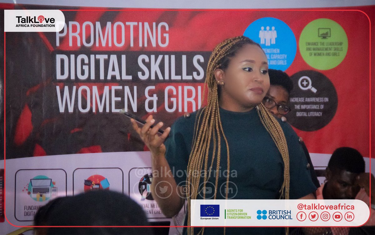 talkloveafrica's tweet photo. It’s been both a life and economic status changing experience for our women beneficiaries during the 2nd module (Productivity Tools & E-Commerce) of our project in partnership with #EuropeanUnion , #EUACT & #BritishCouncil
#TalkloveAfricaFoundation
#ACTCSOsReflect
#Civicaction https://t.co/It5jbfdEoe