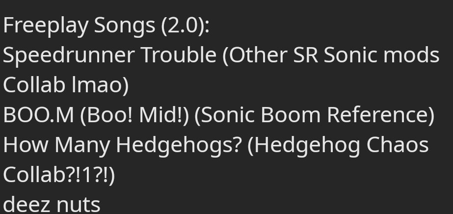 SpeedSonicMod's tweet photo. Here
Have this
I'm out https://t.co/taf0QKfKBj