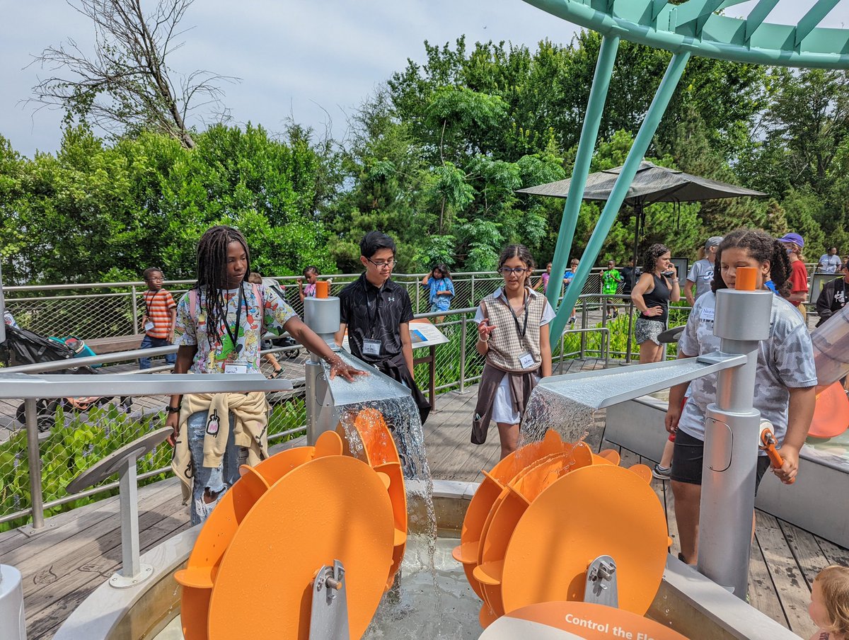 Michell65627713's tweet photo. 6th Grade Summer Ignite at the Dallas Arboretum. @PrincipalDawes #NHESummerIGNITE https://t.co/8DoGGsOaFK