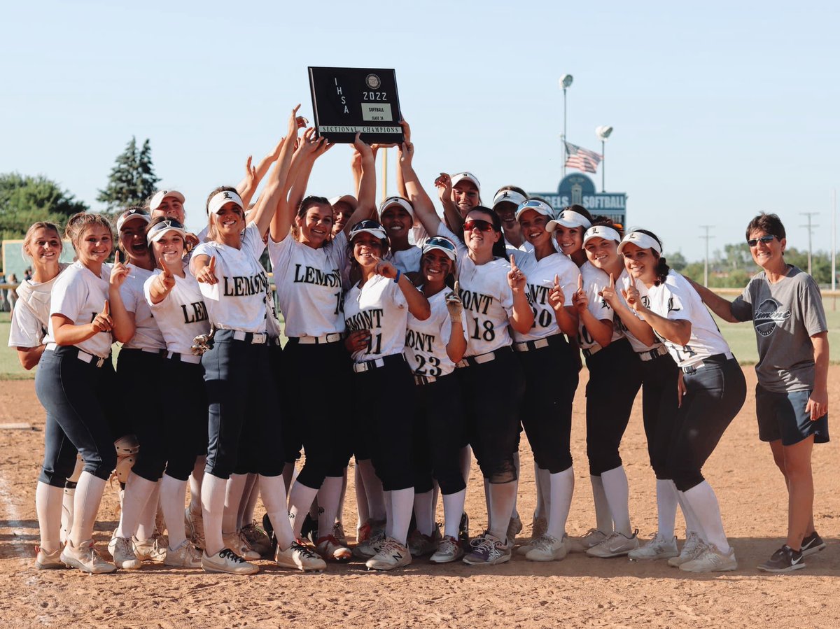 Words cannot describe how amazing this feeling is. This team has fought through everything together, and to accomplish what we did is surreal. The love I have for these girls is everlasting! Until next year <a href="/Lemont_Softball/">Lemont Softball</a> ;) 💙💛#STATECHAMPSBABY