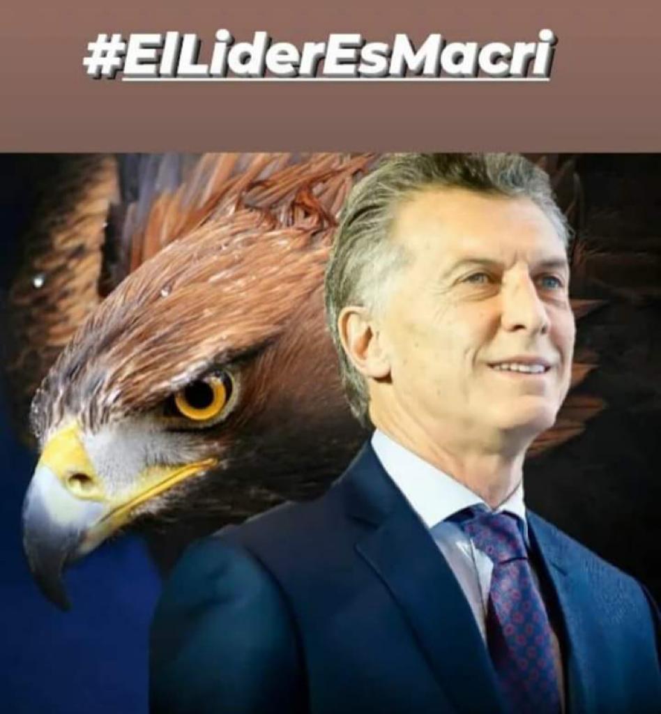 @EstamosTiempoOK #MauricioMacriElunicoLider