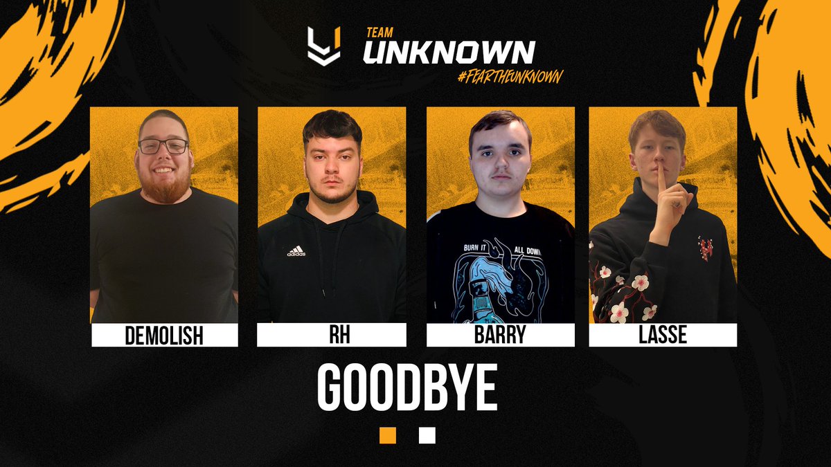 Team Unknown #FearTheUnknown tweet media