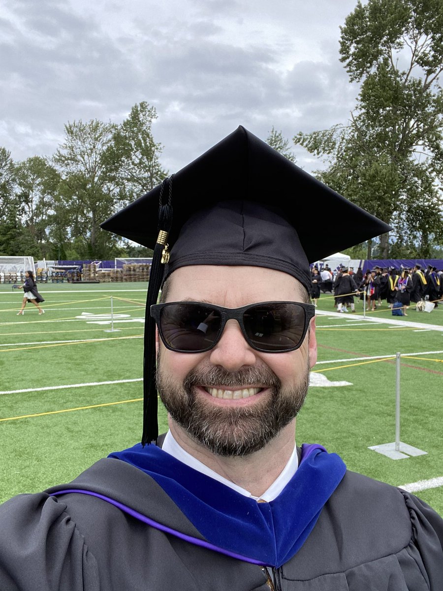 So incredibly proud of Jason Higginson for graduating in 2020 (and walking today) from the UW Foster School of Business Hybrid MBA program! #husky #UWgrad20 #FosterSchoolOfBusiness #WonderDad #BestHusbandEver #DisableTheLabel