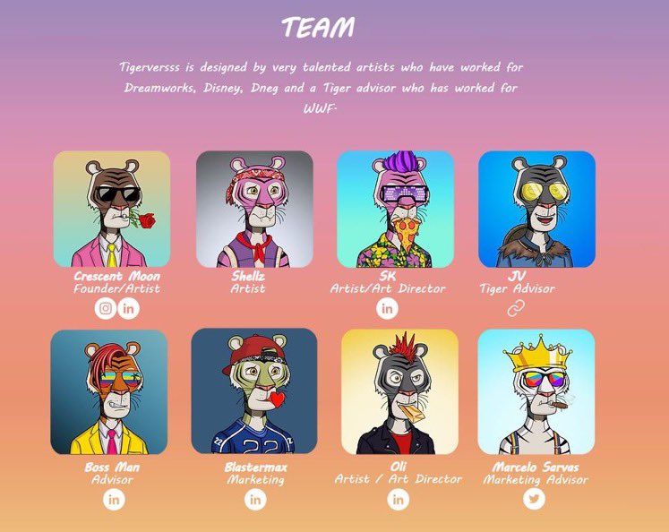 Blessed to announce that I will be advising @tigerversss , This team is filled with hard working talent &amp; with so much to unveil you guys don’t want to miss out 🔥🥳. Stick around..

#AD