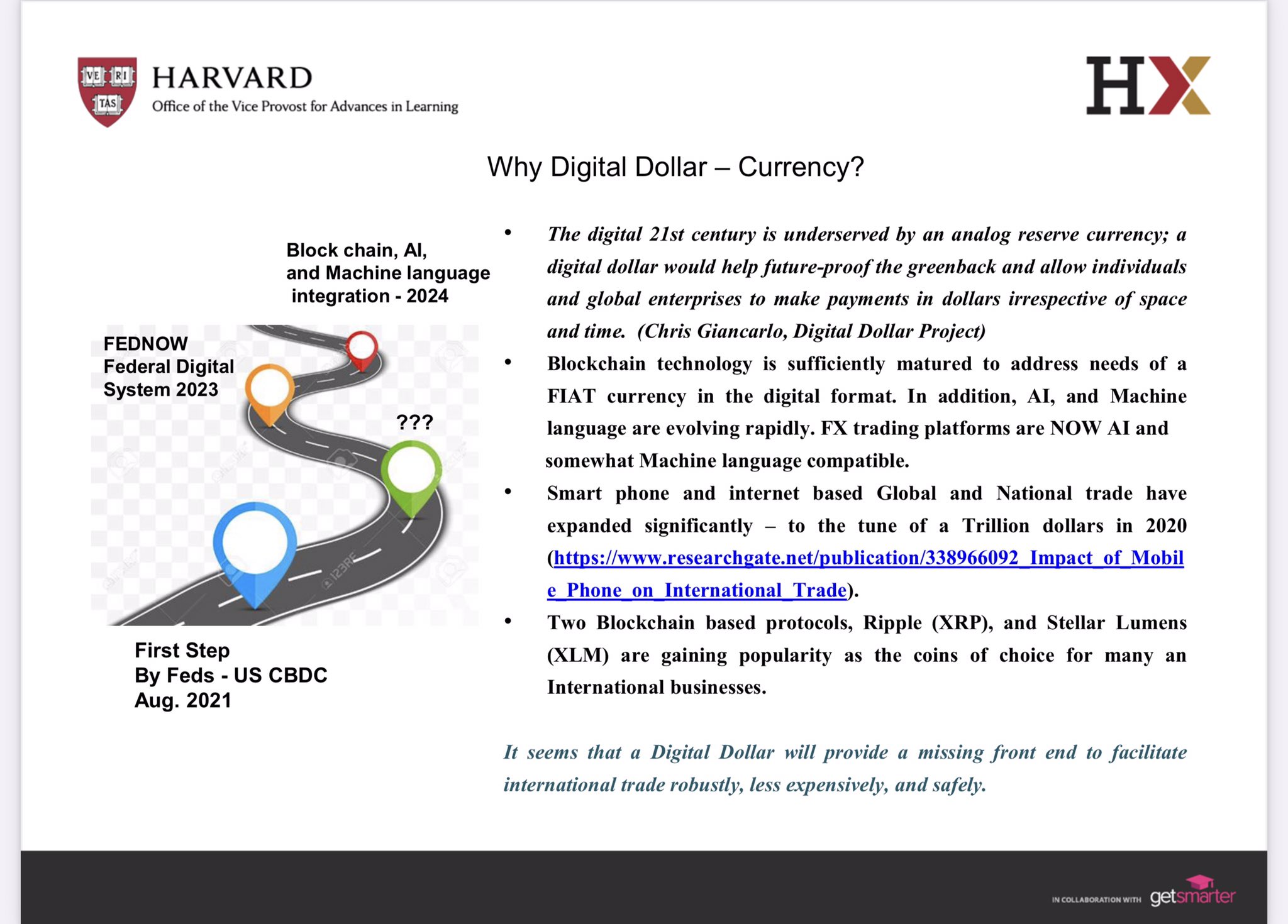 Nathan Price on Twitter "Harvard Digital dollar The Road to U.S