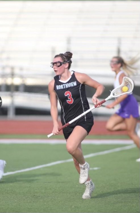SportsWildcats's tweet photo. Congratulations to ⁦@madi_ski_03⁩ on earning 2nd team All-State in Girls Lacrosse. Madison also earned All-State honors in CC while running for Northview. Madison’s biggest accomplishment is a GPA well over 4.0. Good luck at Seaton Hall. #worktowin 🐾🏆🥍🏃‍♀️ https://t.co/Ara5HLr9un