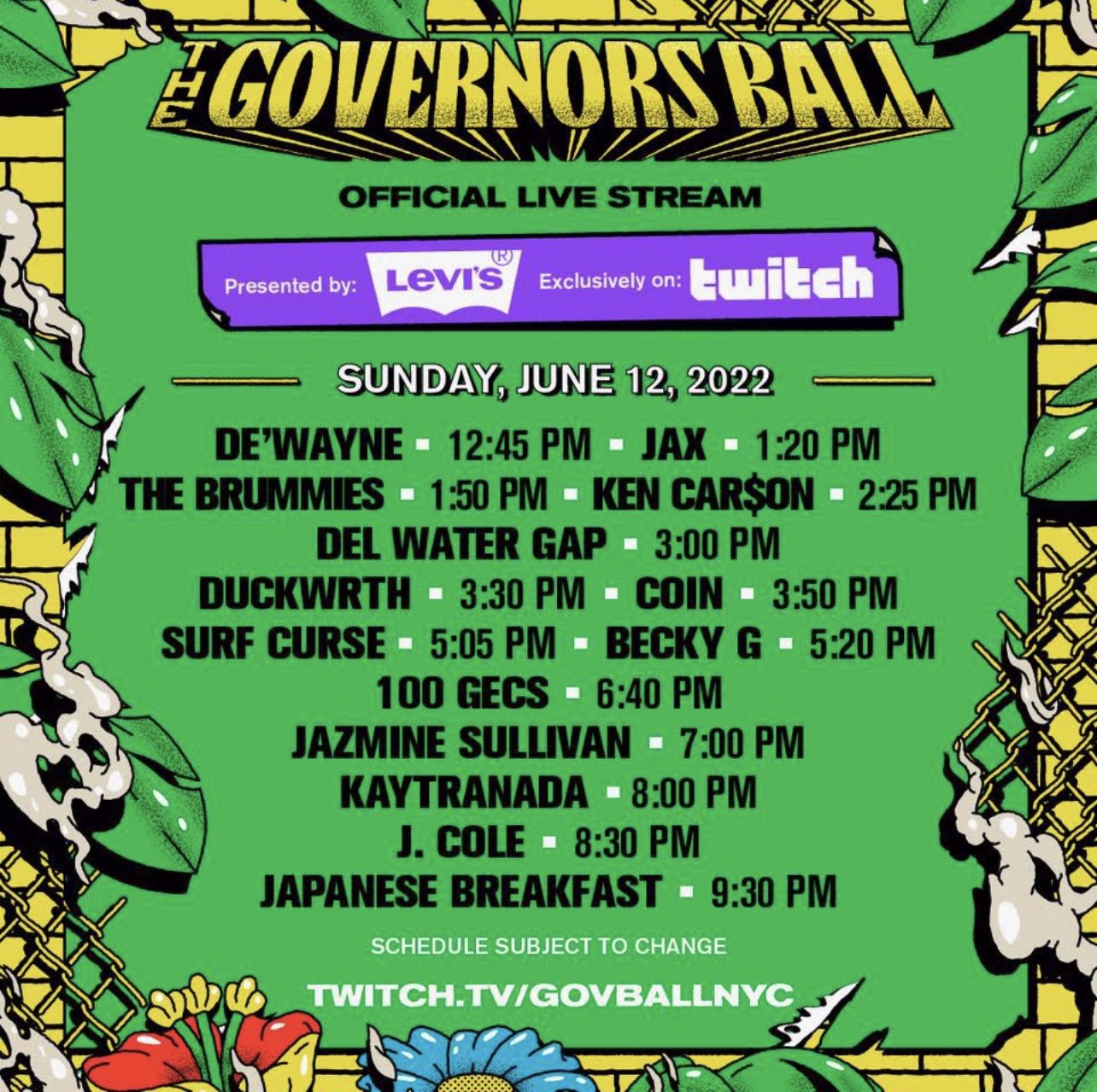 Gov ball 2024 2020 lineup
