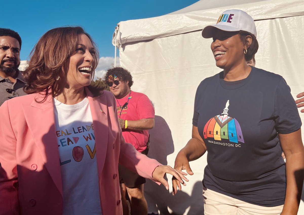 MurielBowser's tweet image. Happy Pride from my hometown, the best city in the world and soon to be the #51stState 

#loveislove #Pride2022