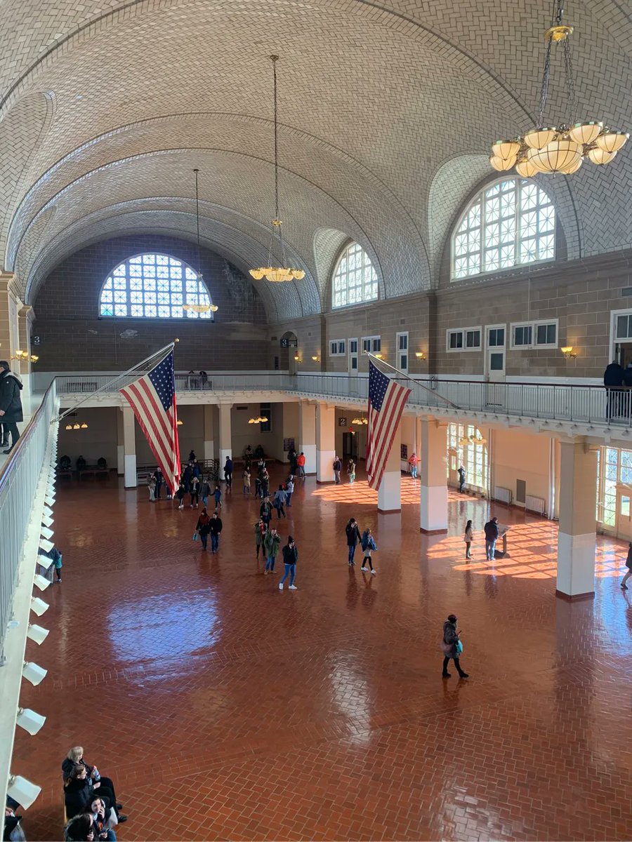aspenfoxtracks's tweet photo. Great Hall at Ellis Island, @statueEllisNPS

 #nationalpark #optoutside #getoutside #travel #hiking #aspenstracks #QuestFor423 #nps #newyork #roadtrip #wanderlust #parkchat #findyourpark #radparks #nationalparkgeek #outdoors #backpacking #history https://t.co/p5ATA8dgPl