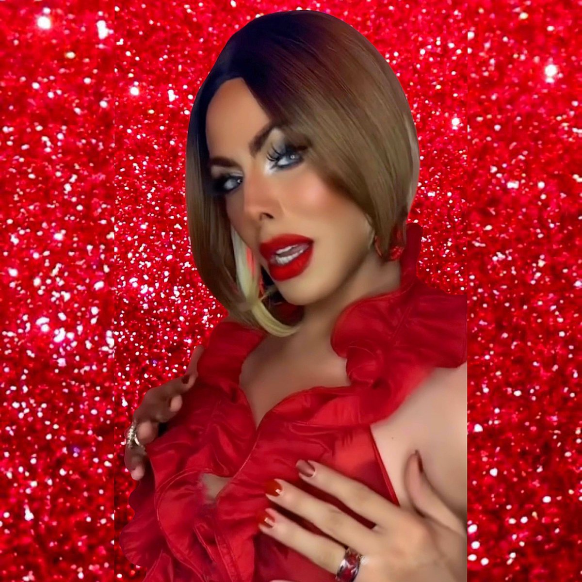 SOFIACAMARAOK's tweet photo. The lady in red, quién es esa chica vestida de rojo que baila en la pista mueve sus caderas y cierra los ojos SABÉLO 
.
Estilismo: #mitacoaguja 
Estética: #lr_esteticistaycolorista 
Uñas: #ericnails2019 
.
Sígueme en #tiktok como @ lasabelo https://t.co/JQz0GvMfmv