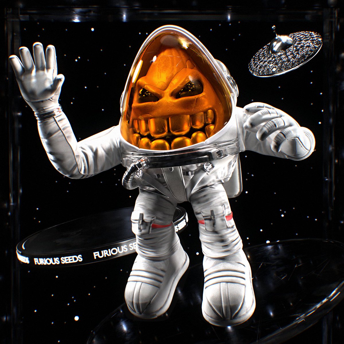 Furious Flowers (@furiousflowers) on Twitter photo The Satellite Spy is our first Scout General and will be a 1/1 in the Furious Seeds collection! 🚀🪐 The Satellite Spy is our first Scout General and will be a 1/1 in the Furious Seeds collection! 🚀🪐