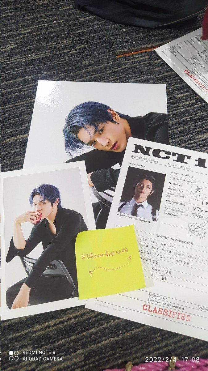 tyongithankyou's tweet photo. wts sharing season greetings 2021 nct 127 (( SG21 NCT 127 ))
ready : taeyong set (minus foto krn dr sm g dpt malah ke dobel jh), jaehyun set, haechan set, yuta set, poster grup (3pcs), minbrochure + diary, calender, box
price bisa dm krn uda ready sopi ya
dom kediri jatim https://t.co/8qihTOvsVj