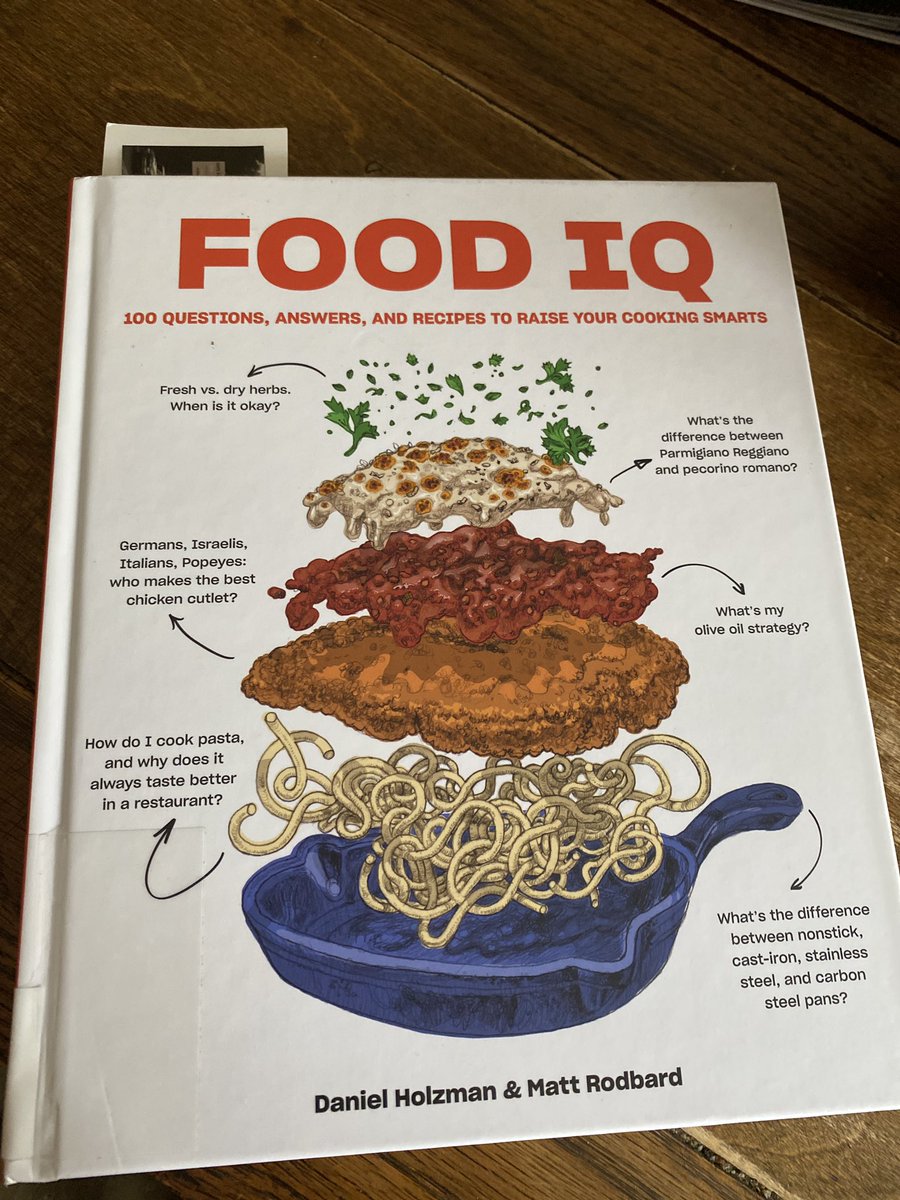 MarianLiberryan's tweet photo. I’m probably doing it rong by skipping the recipes, but THIS 👇🏻 is what I ❤️ about this cookbook @chefholzman @mattrodbard It answers all the food Q’s with none of the snootiness of foodies/chefs. Expect to see it in my regular #readadv rotation https://t.co/J35ZowIuUD