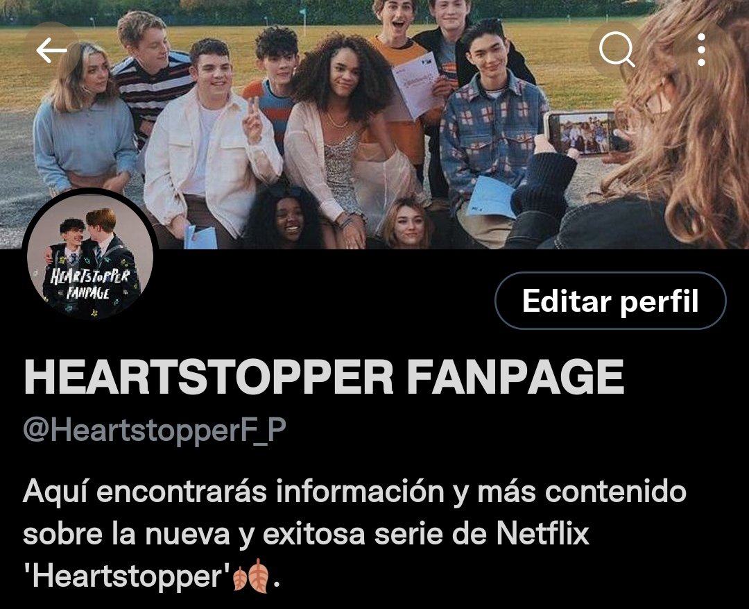 LoveVictorFPage's tweet photo. Hola chicos y fans de Heartstopper, los invito a que me sigan en está nueva cuenta creada con el fin de mantenerlos informados y subir contenido de está maravillosa serie. Los veo a todos por allá @HeartstopperF_P 🍂✨. https://t.co/8jH3zTtzAR