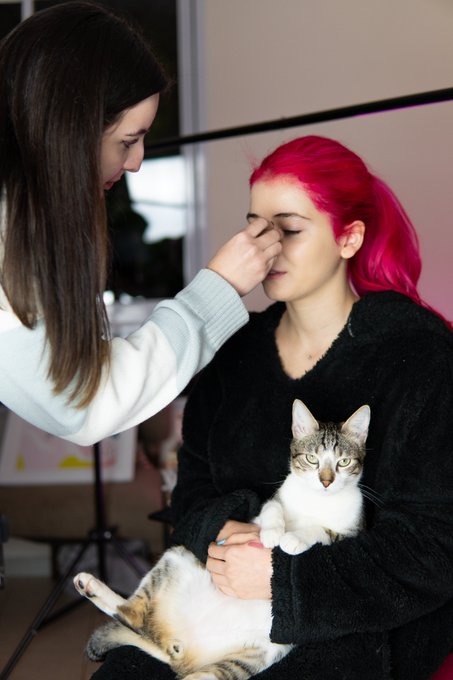 1 pic. Bakstage del video que se viene! 🥳 https://t.co/kP4Q0Brpqn