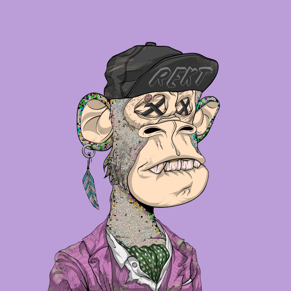 rektapeNFT's tweet photo. 📉GOT REKT? NOT YET?📉

💰We're giving away a very rekt ape! 💰

We're too screwed for complex stuff, so just:
🐵Tag a BAYC owner
🔄 Reteweet

⏳Winner in 24h

#nftgiveaway #rektapecopeclub https://t.co/ZBCTXtaim0