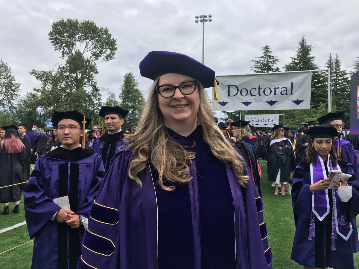twstmd's tweet photo. Congratulations, Dr. Taina! Finally getting to walk the stage! #uwgrad2020 https://t.co/zaTAo3nEPQ
