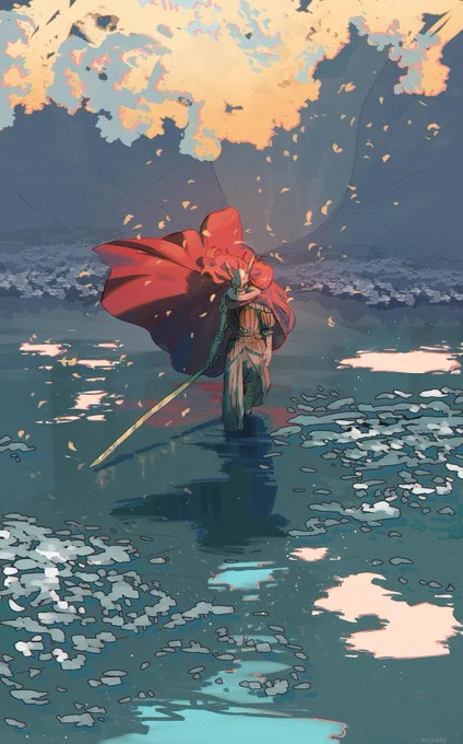 Fan art | Elden Ring - Malenia, Blade of Miquella

Artist: @milkurew 