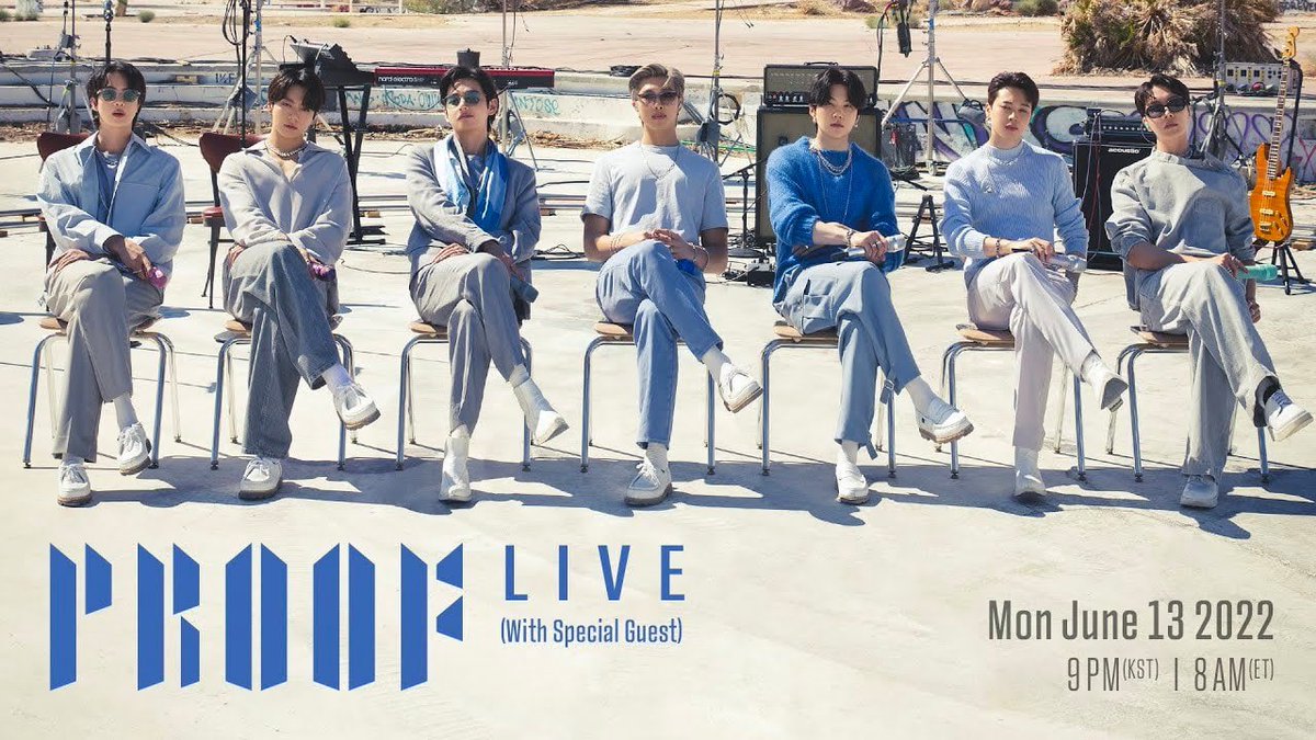 YDMM07HOBI's tweet photo. Recordatorio el día de mañana  se llevará acabo "BTS Proof Live"  donde @BTS_twt hablara sobre su nuevo lanzamiento "Proof ” y también estarán  presentando  sus  nuevas canciones  y contarán con  un invitado especial.  💜📸

HORARIOS 👇 https://t.co/p2wrIUvxtx