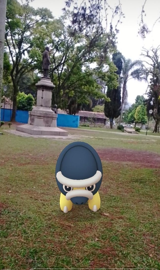 Shele_'s tweet photo. Acho que valeu apena enfrentar o frio e a neblina 🤗 #PokemonGO
#shieldon #shinyshieldon #ポケモンGO #色違いポケモン #タテトプス https://t.co/hhxIZxSDbJ