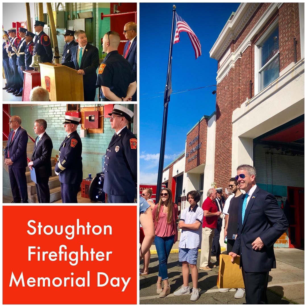 WalterFTimilty's tweet photo. We set aside the second Sunday of June to honor and memorialize our active and retired members of the fire department who have passed away during the previous year. Honored to have attended in Stoughton, Randolph & Braintree.
#Remember
#FirefighterSunday
#FirefighterMemorialDay https://t.co/8xGaOQkEWY