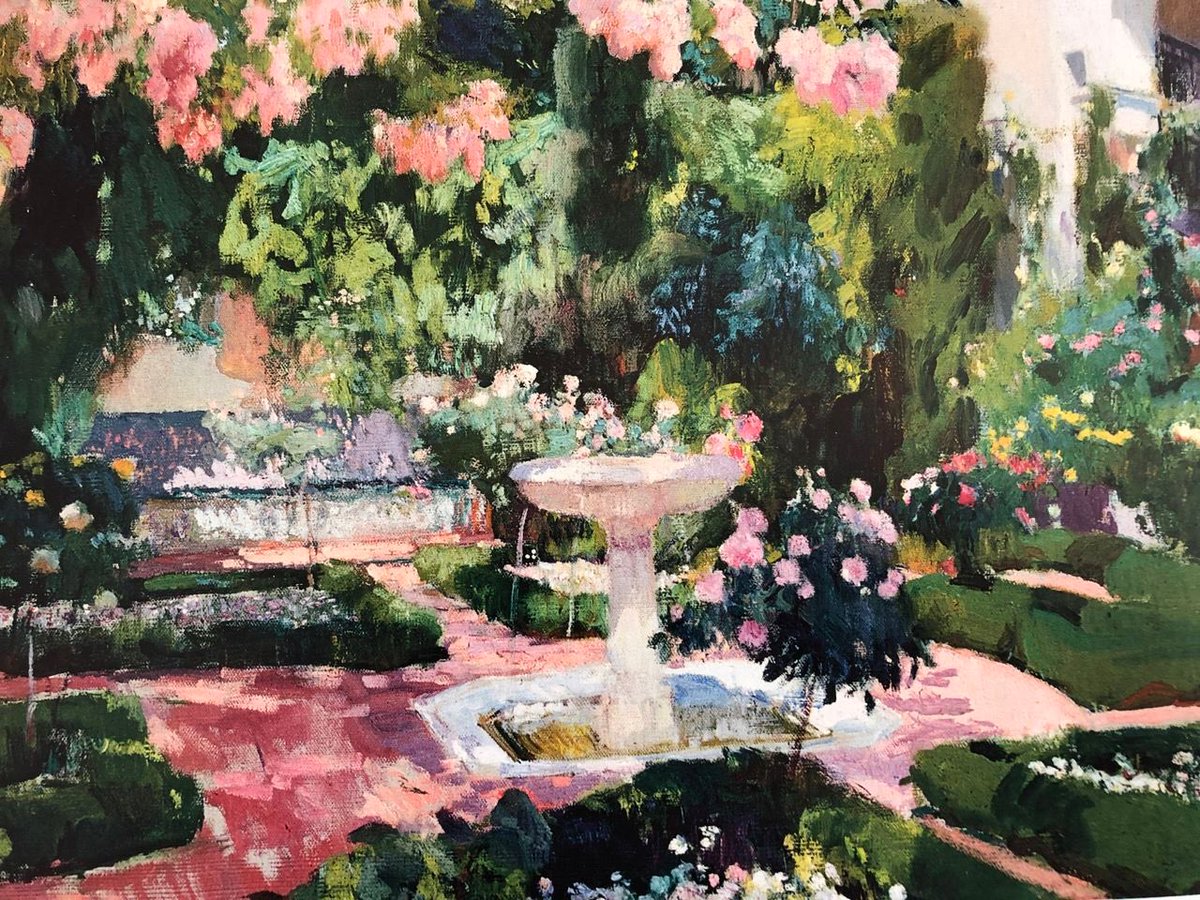 Jardin de la Casa Sorolla (1919) by Joaquin Sorolla