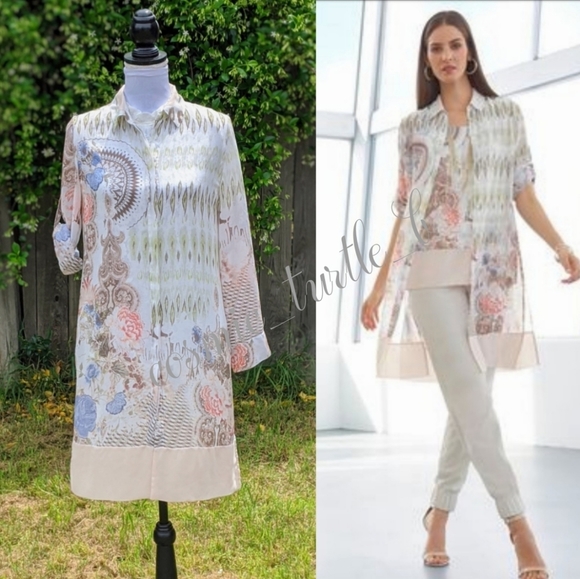 radmonsterblog's tweet photo. So good I had to share! Check out all the items I'm loving on @Poshmarkapp from @modamecouture @LADYC20161 @Randi50324258 #poshmark #fashion #style #shopmycloset #modamecouture #bcbgmaxazria #chicos: https://t.co/fAXeGPPAI3 https://t.co/hUAZtwavQ2
