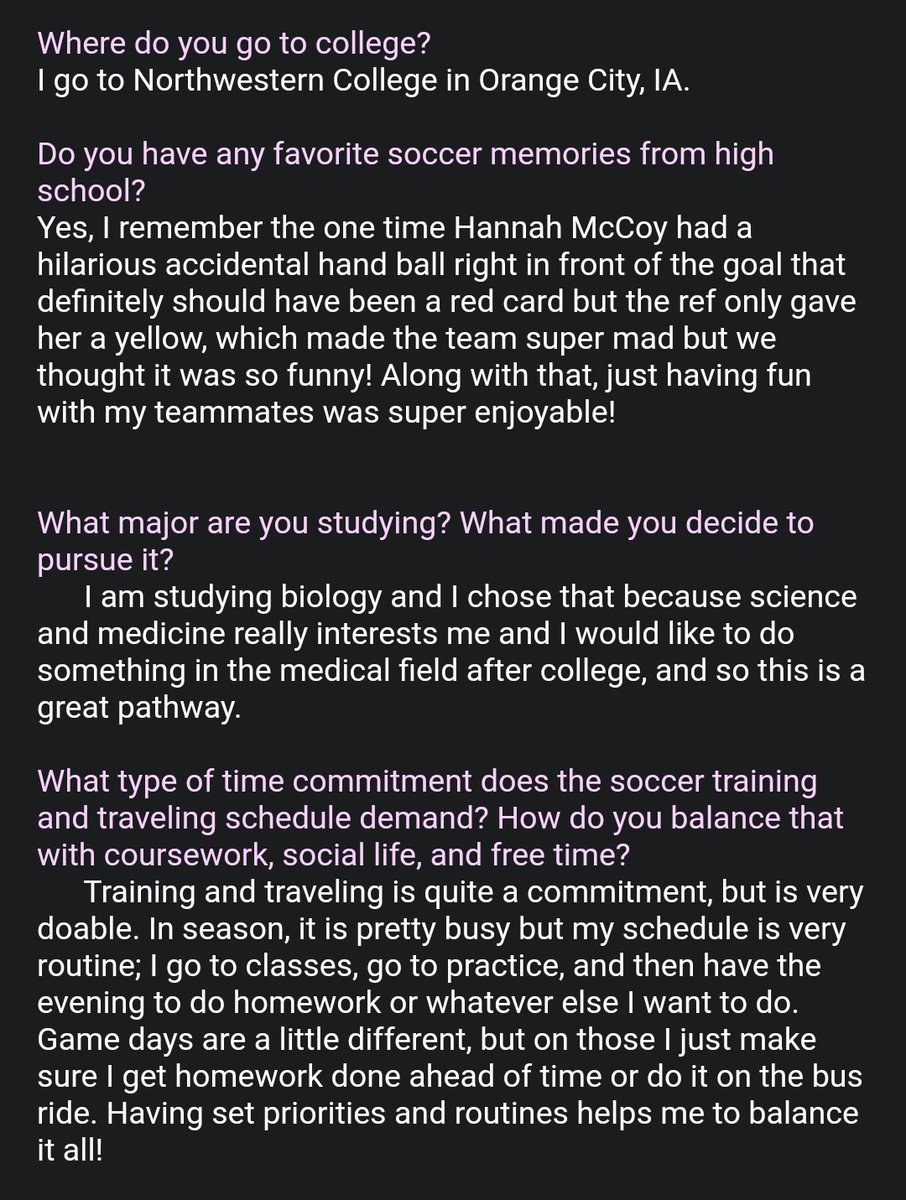 Wildcat_GSoccer's tweet photo. Former Wildcat soccer standouts and current college soccer players Abby Noonan and Kendall Karnatz recently took the time to answer some questions, share some memories and advice, and update us on how college life is going. First up is Abby Noonan! https://t.co/pomXDBO2qL