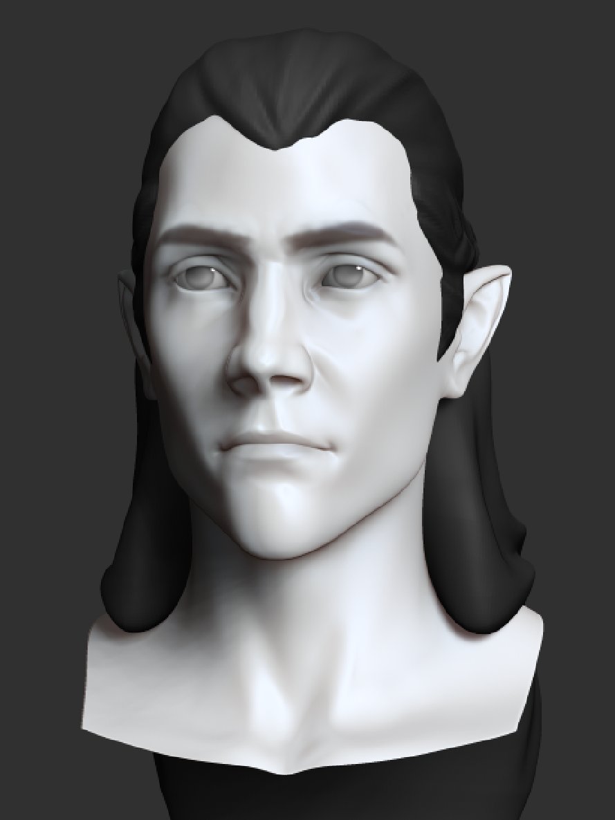 SgtBabbit's tweet photo. Shaking off a little bit of burn out, working on some face sculpt practice with a certain Little Elf Boy
#criticalrolefanart https://t.co/IcjLZtl1Lw