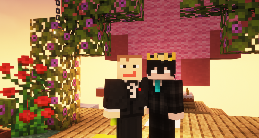 thatinedude's tweet photo. I'M FINALLY MARRIED TO @Kaydonbob03 😍💙
#streamerlife #couplegoals #twitchstreamer #smalltwitchstreamer #minecraft #minecraftsmp #smp #twitchedsmp https://t.co/myTehKiDjc