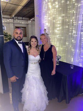 Happy Anniversary to one of of our favorite couples ever!  So thankful to share our day with you! <a href="/victormarkell/">Victor Calderon</a>